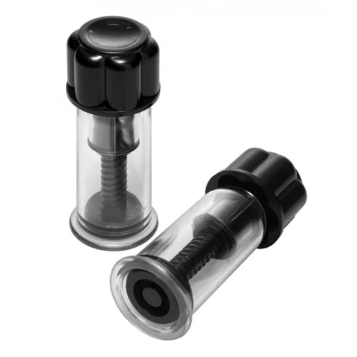 Anal XR Brands Master Series Maxxx Powerful Nipple Suckers Black Anal XR Brands Master Series Maxxx Powerful Nipple Suckers Black
