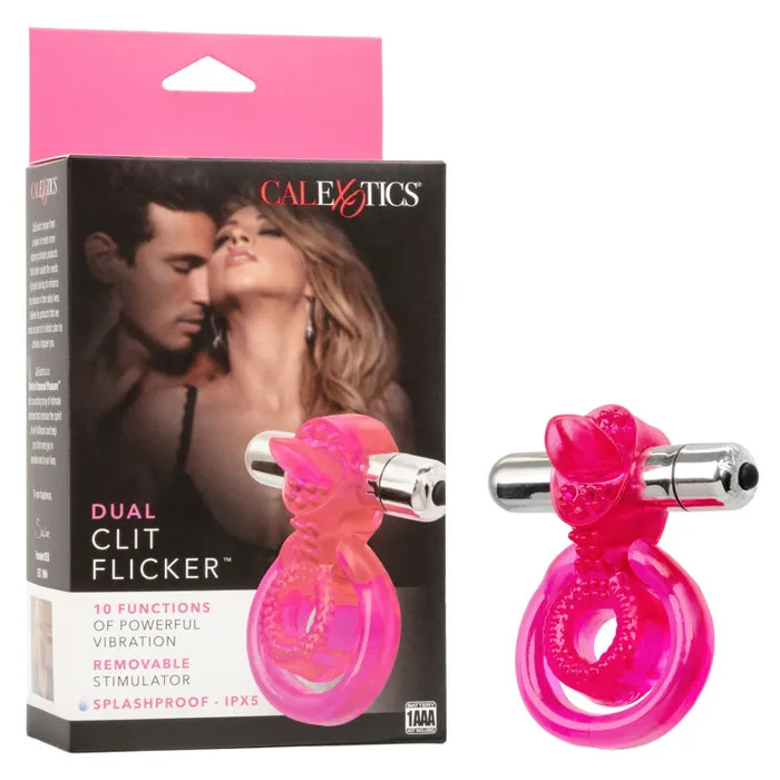 CalExotics Female Sex Toys Dual Clit Flicker CalExotics Female Sex Toys Dual Clit Flicker