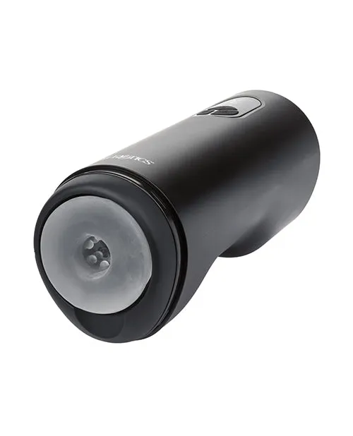 CalExotics Male Sex Toys Bionic Vibro Stroker with Oscillation Suction Black
