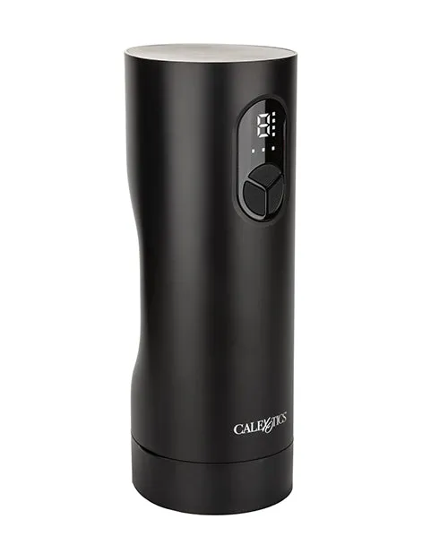 CalExotics Male Sex Toys Bionic Vibro Stroker with Oscillation Suction Black