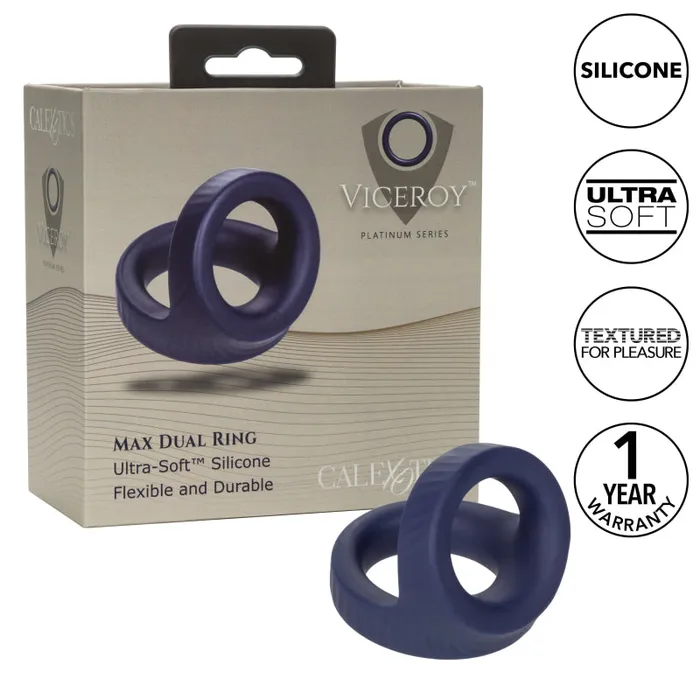 Calexotics Male Sex Toys Viceroy Max Dual Ring Calexotics Male Sex Toys Viceroy Max Dual Ring