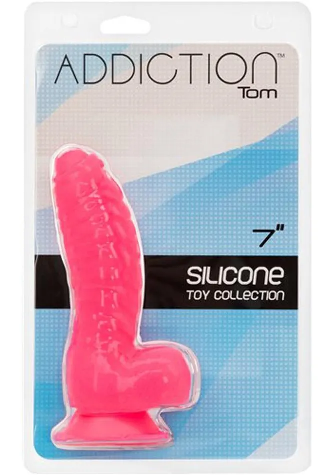 Addiction Dildos Addiction Toy Collection Tom Silicone Dildo with Balls Addiction Dildos Addiction Toy Collection Tom Silicone Dildo with Balls