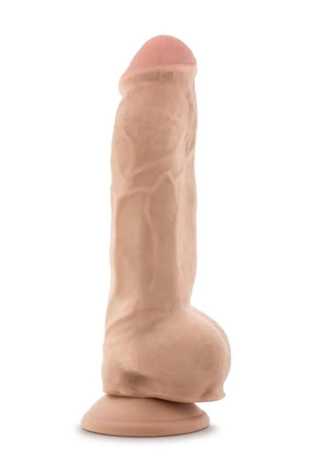 Au Naturel Female Sex Toys Au Naturel Big Boy Dildo with Balls