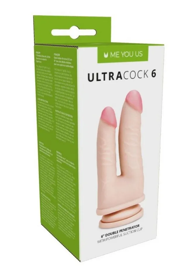Dildos Me You Us ME YOU US Ultra Cock 6 Realistic Double Penetration Dildo