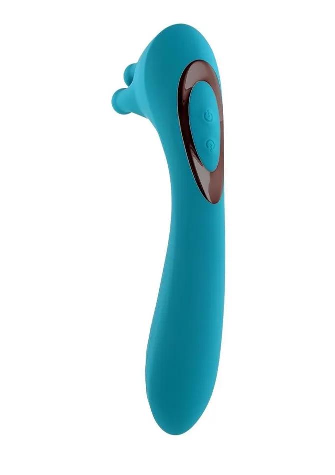 Heads Or Tails Silicone Rechargeable Dual Vibrator Evolved Female Sex Toys