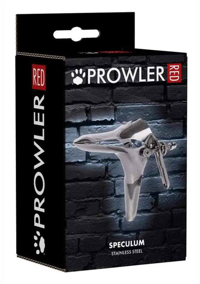 Prowler Red Stainless Steel Speculum Prowler RED Dildos