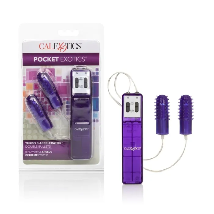 Turbo 8 Accelerator Double Bullets CalExotics Vibrators