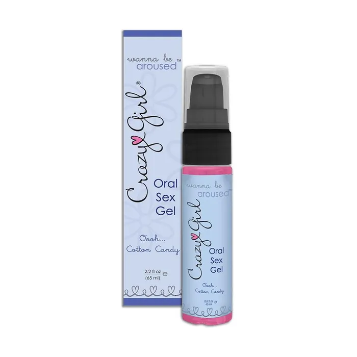 Enhancers Classic Erotica Crazy Girl Oral Sex Gel 2oz59ml in Cotton Candy