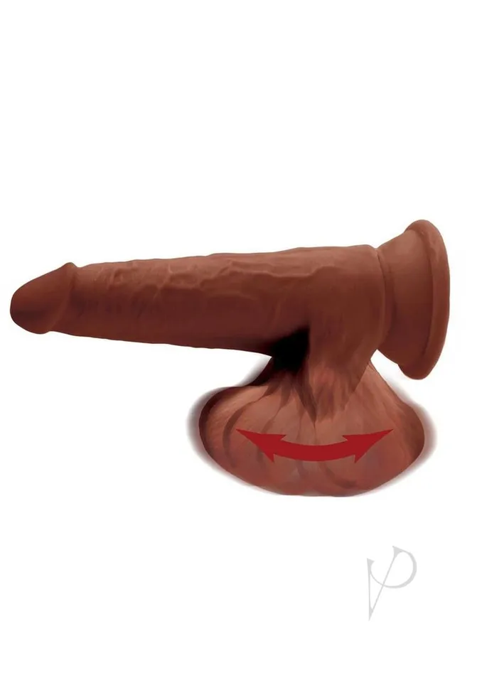 King Cock Dildos Kc Plus Triple Dense Cock Wballs 8 Brn