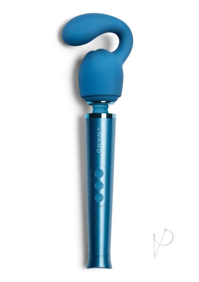Le Wand Petite Glider Weight Attach Blue Le Wand Vibrators
